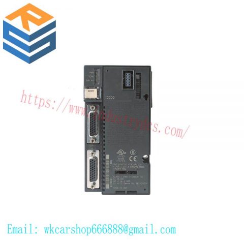 GE IC200PNS001 Remote I/O Unit - High Performance Industrial Control Module