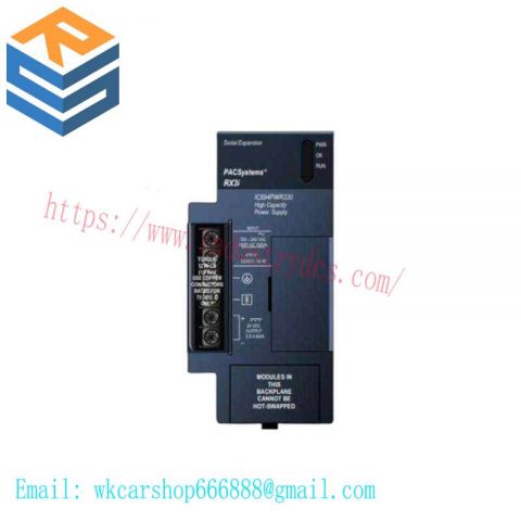GE IC694PWR331: High-Power PLC Module for Industrial Control Systems