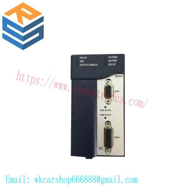 GE IC695CPU315 CPU Control Module - High Performance PLC Core