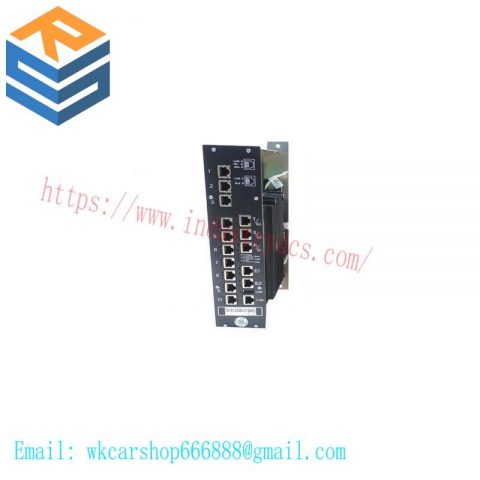 General Electric 151X1235BC01SA0 Ethernet Switch - 10 Slot Industrial Control Network Device