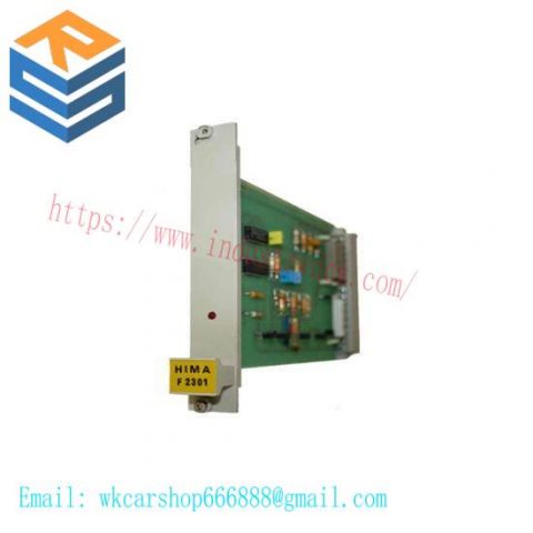 HIMA F2301 Digital Output Module - Precision Control for Industrial Automation