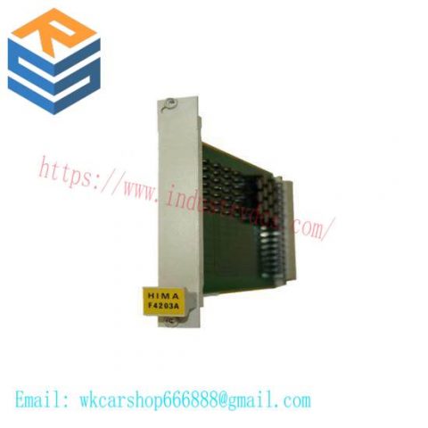 HIMA F4203A: A Comprehensive Diode Pre-Unit Card for Industrial Control Systems