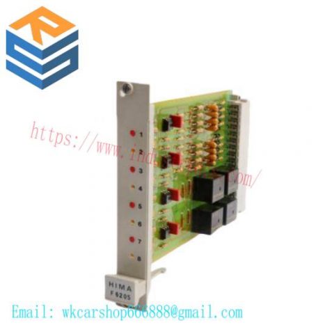 HIMA F6205 Himatrix Relay Control Module, Industrial Automation Control System