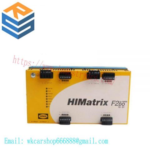 HIMA HIMATRIX F2DO1601 | Advanced Power Supply Module for Industrial Control Systems