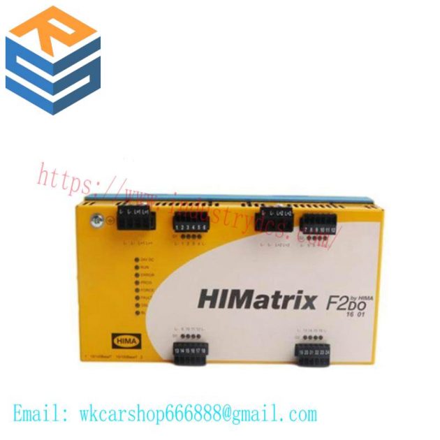 HIMA HIMATRIX F2DO1601 | Advanced Power Supply Module for Industrial Control Systems
