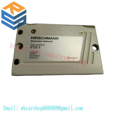 Hirschmann KTDE-V 943258-001 Coax Transceiver Module: High-Performance Industrial Networking Solution