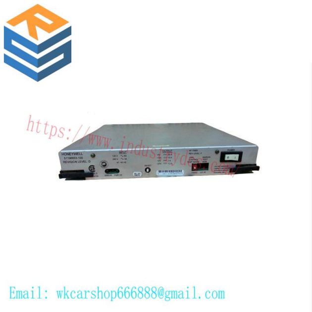 Honeywell 51196655-100 Power Supply, for Industrial Control Applications