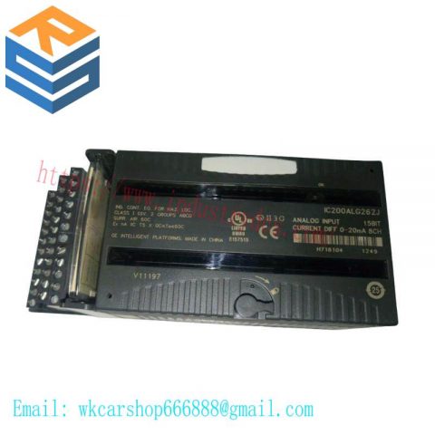 GE IC200ALG262 Analog Input Module: Industrial Control, Advanced Sensing Solutions