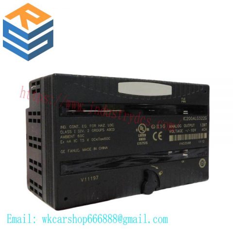 GE Fanuc IC200ALG322: Advanced VersaMax Analog I/O Module