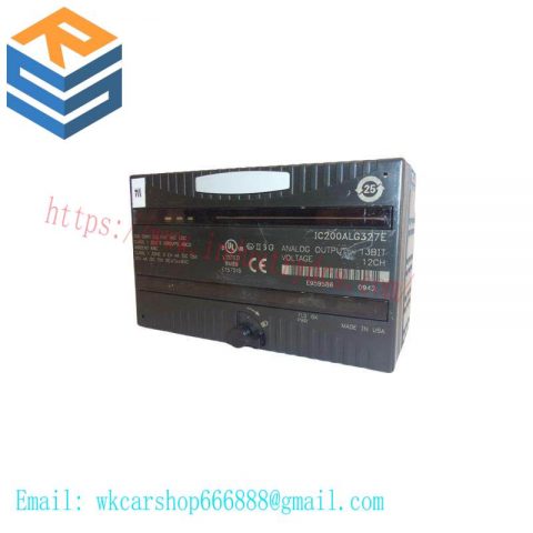 GE Fanuc IC200ALG327 Analog Output Module - Precision Control for Industrial Automation