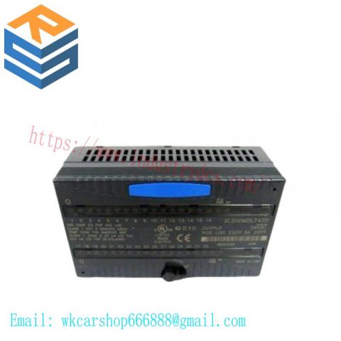 GE IC200MDL742 - A Reliable VersaMax Discrete Output Module for Industrial Automation