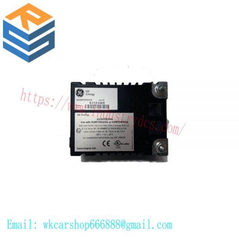 GE IS220PDIOH1A, REV D | Industrial PLC & Turbine Control Solutions