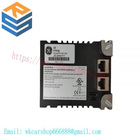 GE IS220PRTDH1B: Advanced RTD Input Module for Industrial Control