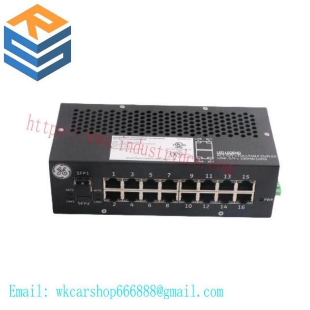 GE IS420ESWAH1A Mark VIe Industrial Ethernet Network Switch