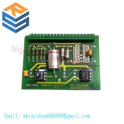 Kongsberg NN803.4 Analog Output Module - High-Precision Industrial Control Solution