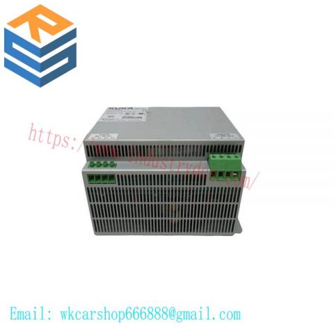 KUKA 00-109-802 Power Supply: Precision Engineering for Industrial Automation