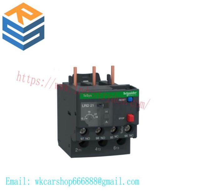 Schneider Electric LRD21 OVRLOAD RELAY, Expert Control for Industrial Applications