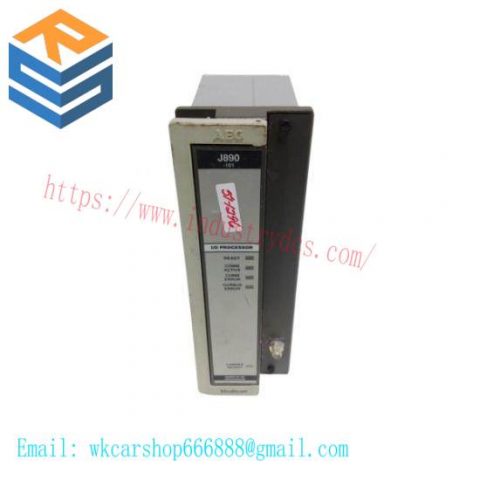 Modicon AS-J890-101 Remote I/O Processor Module, designed for industrial automation applications