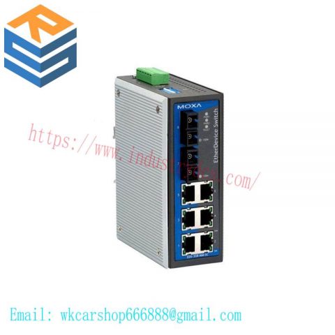 MOXA EDS-308-M-SC: High-Performance Ethernet Switch for Industrial Automation