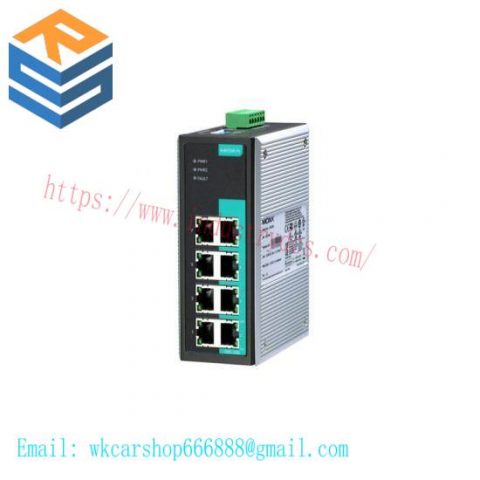 MOXA EDS-308-MM-SC Industrial Ethernet Switch - Reliable Network Connection for Various Industries