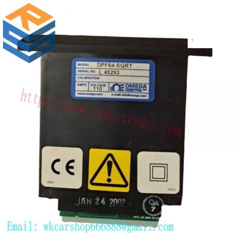 Omega DPF64-SQRT 110/220VAC Rate Meter - Advanced Power Consumption Measurement Solution