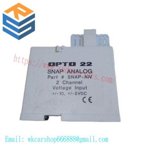 Opto 22 SNAP-AIV Digital Input Module - Advanced Industrial Control, 200 Characters or Less