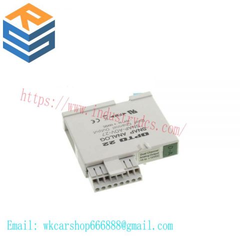 Opto 22 SNAP-AOV-27 IO Module - High-Speed Analog Output for Industrial Automation