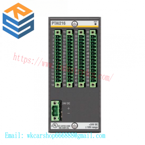 Bachmann PTA1216 Temperature Input Module - Precise Control for Industrial Automation