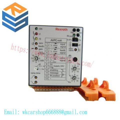 REXROTH VT-MACAS-500-10/V0 Position & Velocity Control Module