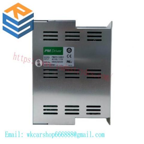SANYO DENKI PMAPA1S6B01: AC Power Input Module, Designed for Industrial Automation