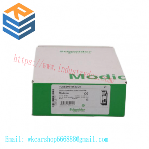 Schneider 140NRP31200 Modicon Ethernet Fiber Converter