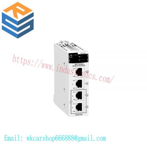 Schneider Electric BMXNOC0401 - Industrial Ethernet Communication Module, Designed for Extreme Environments
