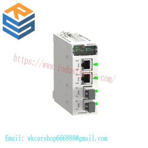 Schneider Electric BMXNRP0201 Fiber Optic Converter Module - Modicon M340 PLC Extension