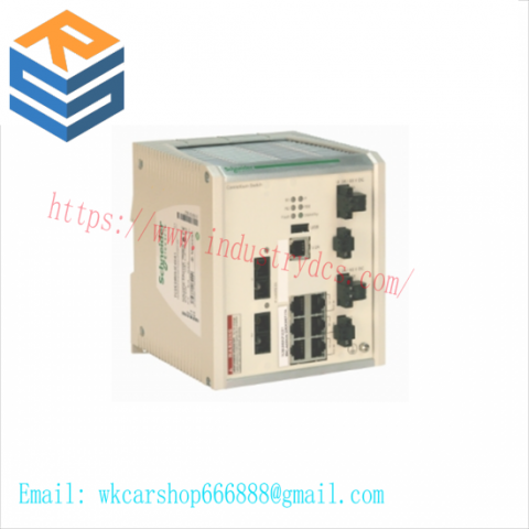 Schneider TCSESM063F2CU1 - High-Performance Extended Managed Switch for Industrial Control Systems
