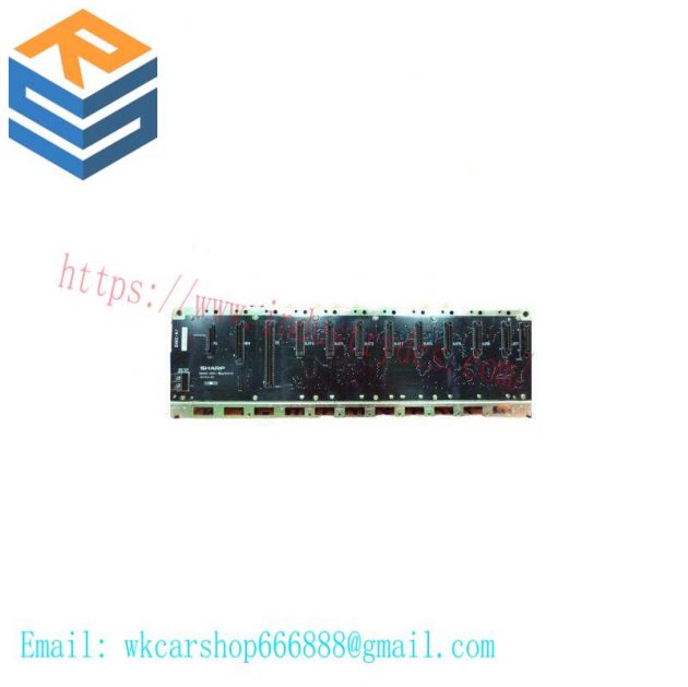 SHARP JW-28KB 8 Slot Rack Panel: Advanced Industrial Control Module