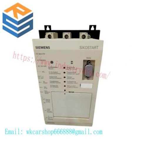 SIEMENS 3RW2920-1BC05 Spare Control Unit: High-Quality Replacement for Industrial Automation Systems