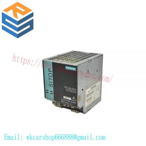 SIEMENS 6EP1334-3BA00: Precision Power Supply for Industrial Automation