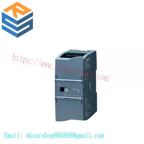 SIEMENS 6ES7232-4HB32-0XB0 Analog Output Module, for precise industrial control applications