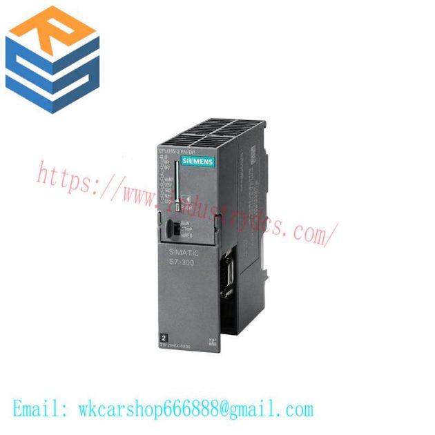 SIEMENS S7-300 CPU 315-2 PN/DP, Central Processing Unit, High Performance, Compact Design