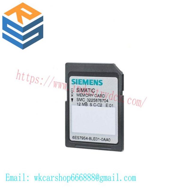 SIEMENS 6ES7954-8LE03-0AA0 Micro Memory Card, Designed for Precision Control Solutions