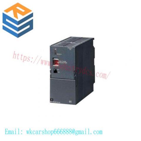 SIEMENS 6ES7 307-1BA00-0AA0 Power Supply: High-Quality Regulated Power Supply for Industrial Applications