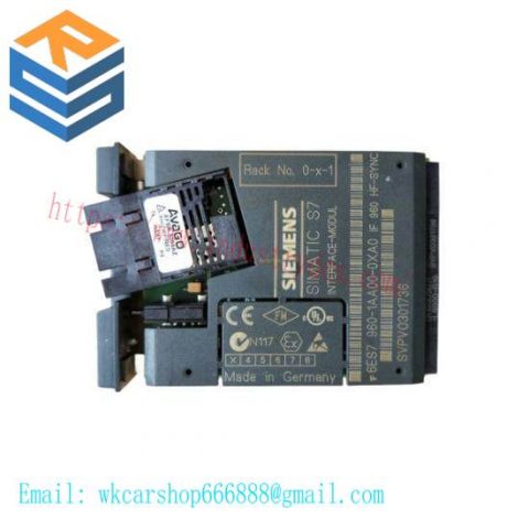 Siemens 6ES7 960-1AA00-0XA0 IF 960-HF Synchronization Module for S7-400H - Industrial Control Solution for Enhanced Efficiency