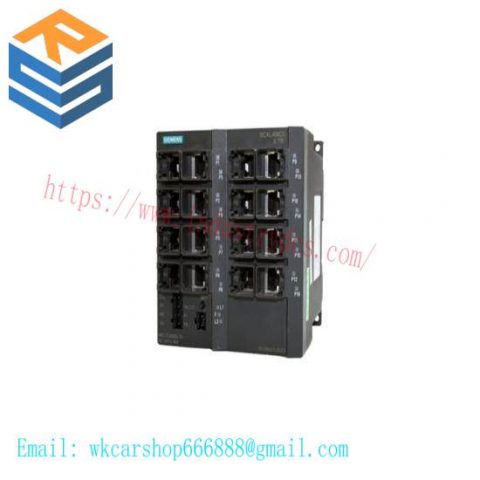 Siemens SCALANCE X116 Ethernet Switch, Model 6GK5116-0BA00-2AA3, Standard Module
