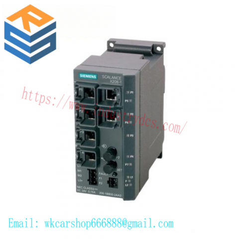 Siemens 6GK5206-1BB10-2AA3 SCALANCE X206-1 Ethernet Switch for Industrial Automation