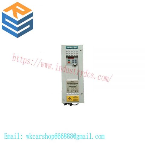 SIEMENS 6SE7012-0TP50-Z C23+G91+K80 Servo Driver, Industrial Control Systems