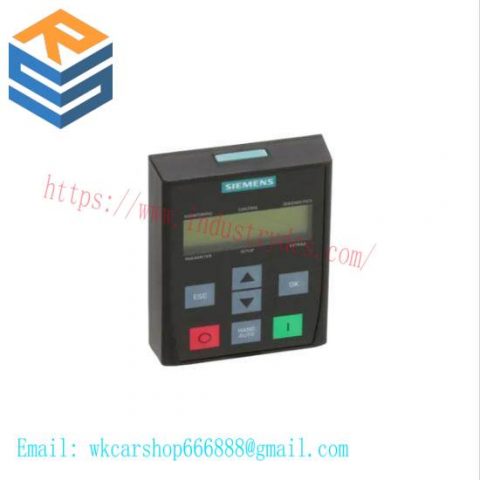 SIEMENS 6SL3255 Operator Panel for Advanced Industrial Control, 200 characters