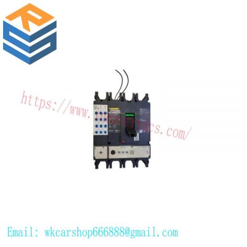 Square D LJF46400CU31X High-Power Circuit Breaker, Clean and Efficient Design
