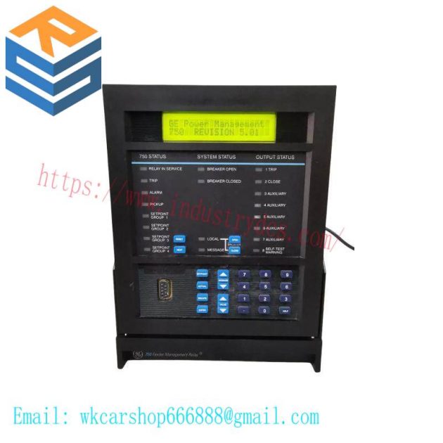 GE SR750-P5-G5-S5-HI-A20-R - Comprehensive Feeder Management Relay