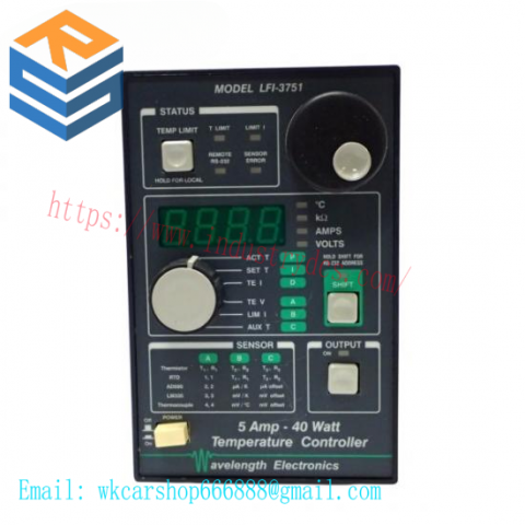 WAVELENGTH ELECTRONICS LFI-3751 Temperature Controller - Industrial Precision, Expert Control