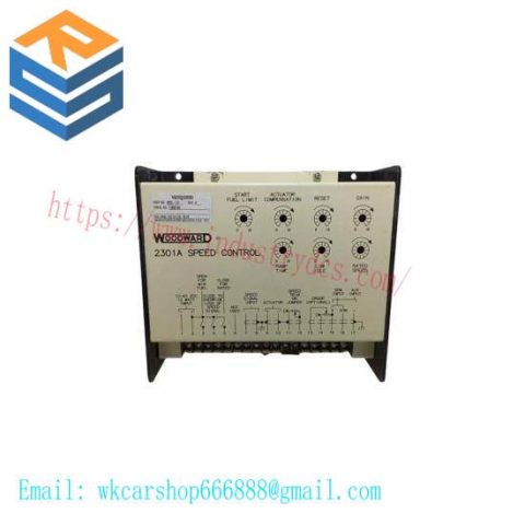 Woodward 9905-131: Industrial Control System Speed Control Module